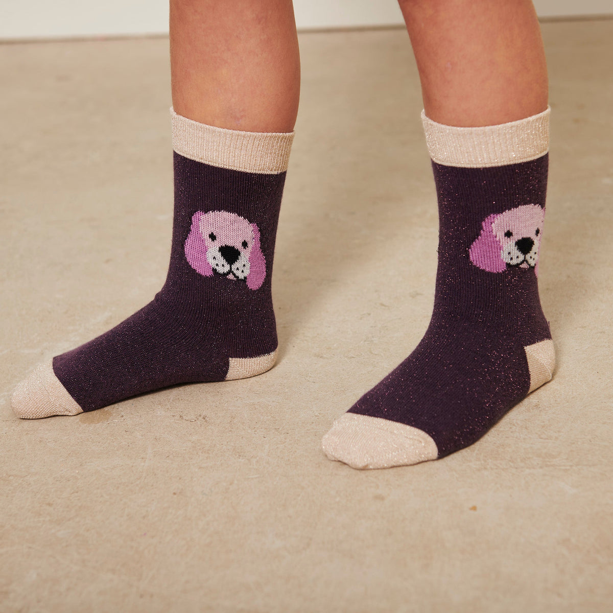 Hunde-Glitzersocken